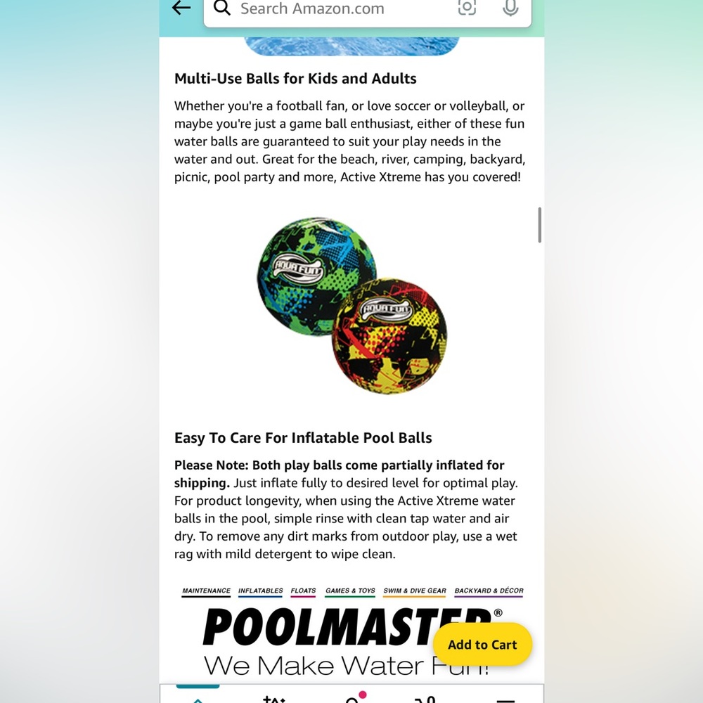 Poolmaster Active Extreme X Ball 🏀 - Picture 10 of 10